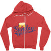 Sunday Funday Zipper Hoodie