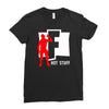 hot stuff batle royal gaming Ladies Fitted T-Shirt