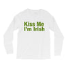 kiss me i'm irish Long Sleeve Shirts