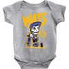 wat skateboard Baby Bodysuit