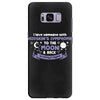 I Love Someone with Hodgkin's Cancer to The Moon and Back to Infinity Samsung Galaxy S8 Plus