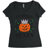 halloween pumpkin queen Women's Triblend Scoop T-shirt