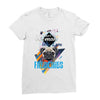 who loves frenchies Ladies Fitted T-Shirt