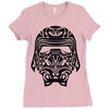 kylo ren helmet 2 Ladies Fitted T-Shirt