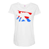 the captain Maternity Scoop Neck T-shirt
