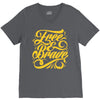 free &amp; brave V-Neck Tee