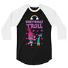 birthday troll 3/4 Sleeve Shirt