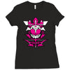 samurai pink ranger Ladies Fitted T-Shirt