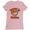 powered by ramen Ladies Fitted T-Shirt
