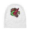 pink punk wolf Baby Beanies