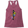 Pride Floral LGBT Colors Racerback Tank
