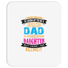 Super Cool Dad Of A Freaking Awesome Daughter Mousepad