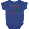 golden christmas Baby Bodysuit