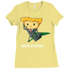 what's in his briefqueso Ladies Fitted T-Shirt