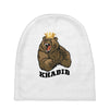 bear khabib Baby Beanies