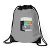 shaken or stirred Drawstring Bags