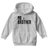 number one brother Youth Hoodie
