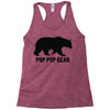 pop pop Racerback Tank