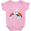 ls mug eat rainbow eat les Baby Onesie