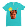 Kim Jong Un Ice T Ladies Fitted T-Shirt