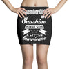 Noveber Girls Are Sunshine Mixed With A Little Hurricane Mini Skirts