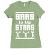 bars to the stars Ladies Fitted T-Shirt