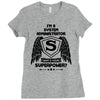 I'm A System Administrator What's Your Superpower Ladies Fitted T-Shirt