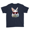 Easter Bunny Face Too Hip To Hop Youth Tee