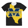 texas for michigan All Over Women's T-shirt