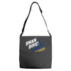 swan dive Adjustable Strap Totes