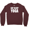 eat sleep yoga Crewneck Sweatshirt