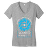 aperture science volunteer Women's V-Neck T-Shirt