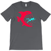 monster fish eats diver T-Shirt