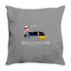 best friends forever Throw Pillow