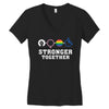 Stronger Together Women's V-Neck T-Shirt