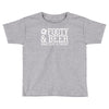 footy &amp; beer what else is there Toddler T-shirt