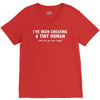 i've been creating a tiny human V-Neck Tee