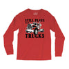 still plays with trucks family matching Long Sleeve Shirts