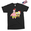 spongebob squarepants and patrick christmas Exclusive T-shirt