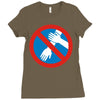 no quenelle! Ladies Fitted T-Shirt