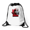 man without fear Drawstring Bags