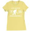 crown green bowling Ladies Fitted T-Shirt