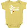 mario nintendo, super, retro, nerd, der pate, godfather, fun Baby Onesie