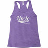 uncle since 2015 Racerback Tank