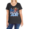 rock man Ladies Curvy T-Shirt
