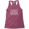 merry elfin christmas Racerback Tank