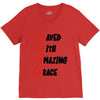 saved with amazing grace V-Neck Tee