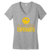 crazy about esperanto Women's V-Neck T-Shirt