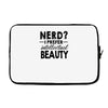 nerd.. Laptop sleeve