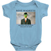 René Magritte The Son Of Man Baby Bodysuit